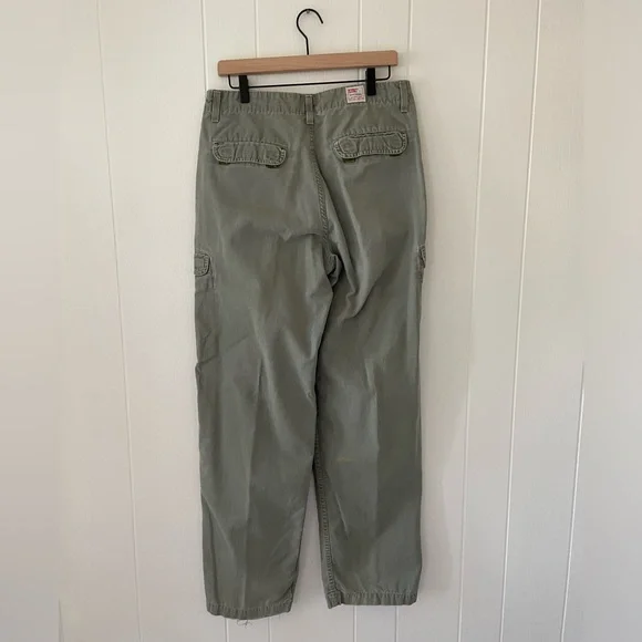 Levi’s Dry Goods Vintage Cargo Pants, 1990’s, Olive Green